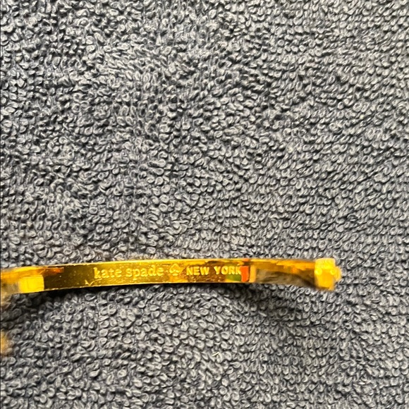 Kate Spade Burgundy and Gold Bracelet with Crystal Details - Picture 2 of 5